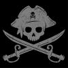 imagePirate T Shirts Costume Skull and Crossbones Halloween Graphic Tees for MenBlack3