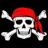 imagePirate T Shirts Costume Skull and Crossbones Halloween Graphic Tees for MenBlack4