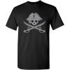 imagePirate T Shirts Costume Skull and Crossbones Halloween Graphic Tees for MenBlack3