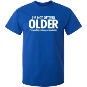 imageBecoming A Classic Graphic Novelty Sarcastic Funny T ShirtRoyal