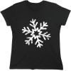 imageChristmas Snowflake Novelty Xmas Graphic TShirtBlack2
