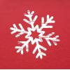 imageChristmas Snowflake Novelty Xmas Graphic TShirtRed