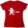 imageChristmas Snowflake Novelty Xmas Graphic TShirtRed1