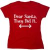 imageChristmas Snowflake Novelty Xmas Graphic TShirtRed8