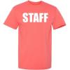 imageFeelin Good Tees Security Uniform TShirt for Work Concerts Events Job Staff T ShirtCoral