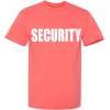 imageFeelin Good Tees Security Uniform TShirt for Work Concerts Events Job Staff T ShirtCoral