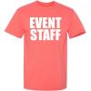 imageFeelin Good Tees Security Uniform TShirt for Work Concerts Events Job Staff T ShirtCoral