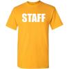 imageFeelin Good Tees Security Uniform TShirt for Work Concerts Events Job Staff T ShirtGold