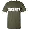 imageFeelin Good Tees Security Uniform TShirt for Work Concerts Events Job Staff T ShirtMilitary