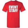imageFeelin Good Tees Security Uniform TShirt for Work Concerts Events Job Staff T ShirtRed