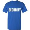 imageFeelin Good Tees Security Uniform TShirt for Work Concerts Events Job Staff T ShirtRoyal