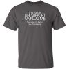 imageIf Im Ever On Life Support Unplug Me Graphic Novelty Sarcastic Funny T ShirtCharcoal