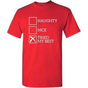 imageChristmas Snowflake Novelty Xmas Graphic TShirtRed4
