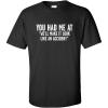 imageMake It Look Like an Accident Graphic Novelty Sarcastic Funny T ShirtBlack