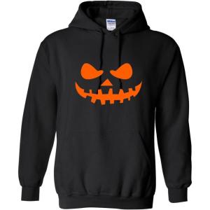 imageTeeth Pumpkin Emoticon Graphic Costume Funny Halloween TShirtBlack Hod
