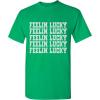 imageFeelin Lucky St Patricks Day Novelty Sarcastic Funny T ShirtIrish