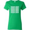 imageFeelin Lucky St Patricks Day Novelty Sarcastic Funny T ShirtIrish Wc