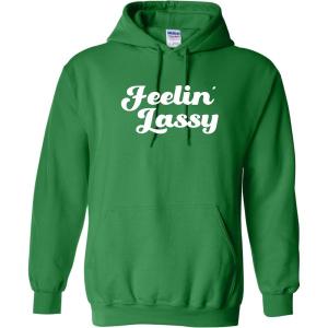 imageFeelin Lassy St Patricks Day Novelty Sarcastic Funny T ShirtIrish Hod