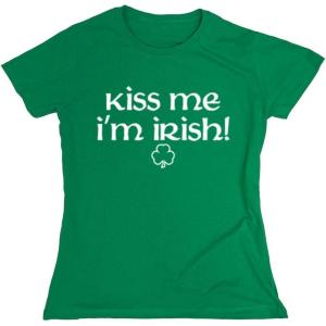 imageKiss Me Im Irish St Patricks Day Graphic St Pattys Funny T Shirt 2XL Irish