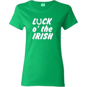 imageLuck O The Irish St Patricks Day Novelty Sarcastic Funny T ShirtIrish Wc