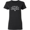 imageWorlds Tallest Leprechaun Novelty St Patricks Day Womens ShirtBlack