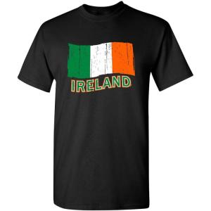 imageFeelin Good Tees Ireland Flag St Patricks Day Saint Irish Pats Sarcastic Funny TshirtBlack