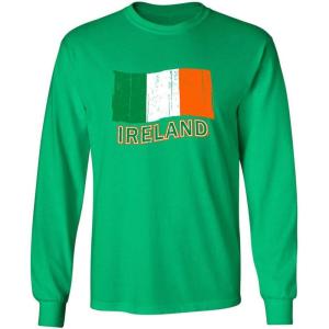 imageFeelin Good Tees Ireland Flag St Patricks Day Saint Irish Pats Sarcastic Funny TshirtIrish Mls