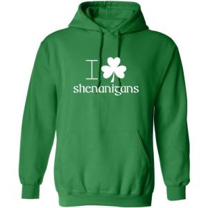 imageI Love Shenanigans St Patricks Day Novelty Sarcastic Funny T ShirtIrish Hod