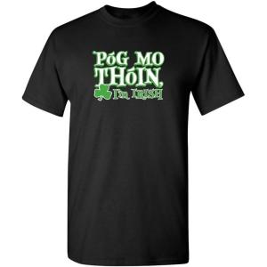imageSt Patricks Day Shirt Men Graphic Parade St Pattys Day Shamrock Funny T ShirtBlack