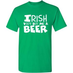 imageSt Patricks Day Shirt Men Graphic Parade St Pattys Day Shamrock Funny T ShirtIrish Green1