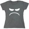 imageMad Smile Face Graphic Sarcastic Emoticon Funny T ShirtHeather Grey