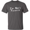 imageIm Moms Favorite Christmas Children Sibling Rivalry Funny T ShirtCharcoal