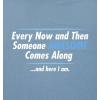 imageSomeone Awesome Comes Along Graphic Novelty Sarcastic Quote Funny T ShirtHeather Grey