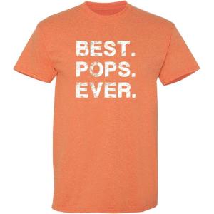imageBest Pops Ever for Dad Graphic Sarcastic Funny T ShirtSunset