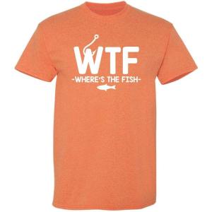 imageWTF Wheres The Fish Graphic Novelty Sarcastic Funny T ShirtSunset