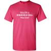 imageThats A Horrible Idea What Time Graphic Novelty Sarcastic Funny T ShirtPink
