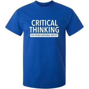 imageCritical Thinking Cool Adult Humor Graphic Novelty Sarcastic Mens Funny T ShirtRoyal