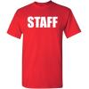 imageFeelin Good Tees Security Uniform Shirt for Work Concerts Events Weddings Job Staff T ShirtRed