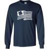 imageInside American Flag St Patricks Day Saint Irish Pats Sarcastic Funny T ShirtNavy Mls