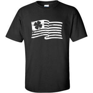 imageInside American Flag St Patricks Day Saint Irish Pats Sarcastic Funny T ShirtBlack