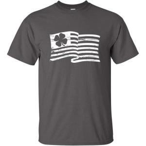 imageInside American Flag St Patricks Day Saint Irish Pats Sarcastic Funny T ShirtCharcoal