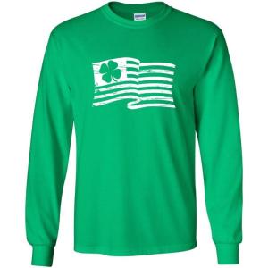 imageInside American Flag St Patricks Day Saint Irish Pats Sarcastic Funny T ShirtIrish Mls