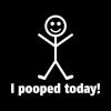 imageI Pooped Today Sarcastic Adult Humor Party Novelty Idea Funny T ShirtRoyal