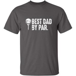 imageBest Dad by Par Graphic Novelty Sarcastic Funny T ShirtCharcoal