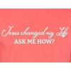 imageFeelin Good Tees Christian Religious Easter Gift Christmas Faith Mens and Womens Graphic ShirtsCoral