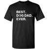 imageBest Dog Dad Ever TShirt for Pet LoversBlack