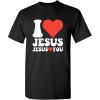 imageFeelin Good Tees Christian Religious Easter Gift Christmas Faith Mens and Womens Graphic ShirtsBlack