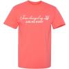 imageFeelin Good Tees Christian Religious Easter Gift Christmas Faith Mens and Womens Graphic ShirtsCoral