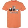 imageNever Forget Mens Cassette Tape VHS Music Old School Mens Retro Funny T ShirtSunset