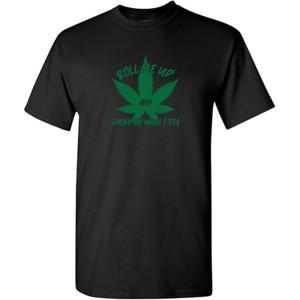 image420 Graphic Tees for Men IVXX Marijuana Weed THC Cannabis CBD Stoners T ShirtBlack11